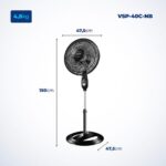 Ventilador Coluna Mondial, 40cm, 6 pás, Super Power - Miniatura 2
