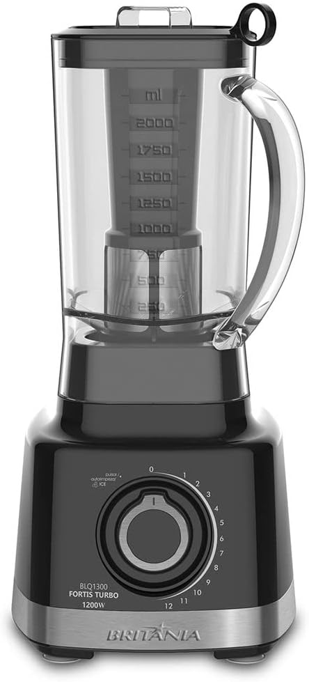 Liquidificador Turbo Britânia BLQ1300P - 1400W, 3L