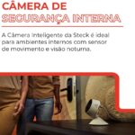 Câmera Inteligente Steck - Segurança Interna Conectada via Wi-Fi - Miniatura 5