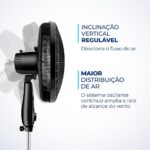 Ventilador Coluna Mondial, 40cm, 6 pás, Super Power - Miniatura 4