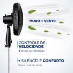 Ventilador Coluna Mondial, 40cm, 6 pás, Super Power - Miniatura 6