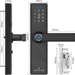 Fechadura Digital Inteligente Smart Lock - Miniatura 3