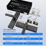 Fechadura Digital Inteligente Smart Lock - Miniatura 5