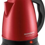 Chaleira Elétrica Pratic Mondial 1,7L Vermelho/Inox - Miniatura 1