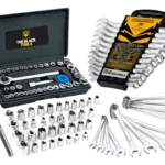Kit Jogo de Ferramentas 40 Peças com Soquetes e Kit Chave Combinada 6 a 22mm - Miniatura 3