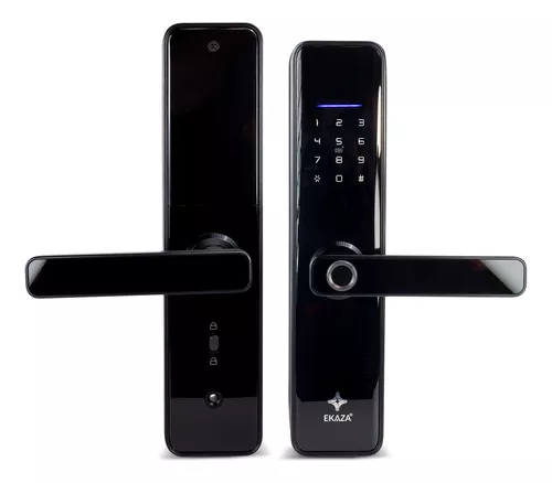 Fechadura Inteligente Wi-Fi Biométrica Eletrônica Digital Touch Ekaza EKAV-T229