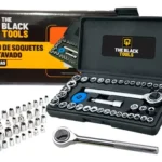Jogo de Ferramentas 169 Peças com Maleta e Furadeira Parafusadeira Sem Fio 12V TB-12E - Miniatura 4