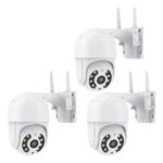 ( Leve 3 Pague 2 ) Câmera ip dome wi-fi Full HD externa Prova D'água 3 unidades - Miniatura 1