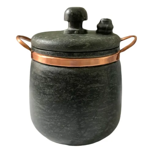 Panela de Pressão Pedra Sabão Bojuda 4,0 Litros