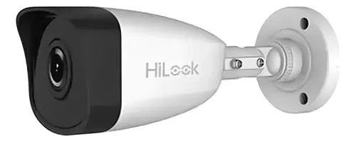 Câmera de Segurança IP Bullet Hilook IPC-B121H-L 2MP 1080p Visão Noturna 30m IP67 Poe Hikvision