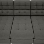 Sofá 3 Lugares Assento Retrátil e Reclinável Jobim-legacy Sofas - Cinza - Miniatura 8