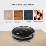 Aspirador De Pó Robô Fast Clean Rb-03 Mondial 127/220V Cor Preto - Miniatura 2