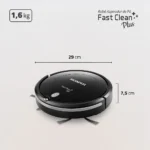 Aspirador De Pó Robô Fast Clean Rb-03 Mondial 127/220V Cor Preto - Miniatura 9