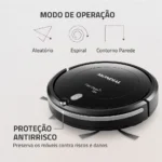 Aspirador De Pó Robô Fast Clean Rb-03 Mondial 127/220V Cor Preto - Miniatura 3