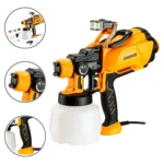 Pistola de Pintura Pulverizadora HVLP Elétrica 550W 220V 800ml 3 Bicos e Acessórios DEKO-DKSG55K1 - Miniatura 1