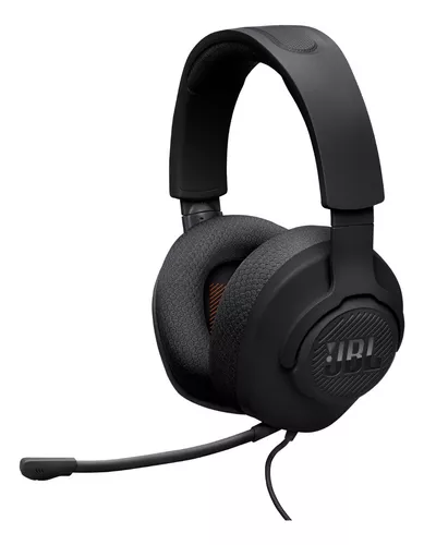 Headset Gamer Com Fio Quantum 100m2 Jbl JBLQTUM100M2BLK Com Mic - Preto