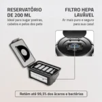 Aspirador De Pó Robô Fast Clean Rb-03 Mondial 127/220V Cor Preto - Miniatura 5