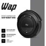 Robô aspirador Robot W90 varre aspira e passa pano 30w Wap cor preto 127/220V - Miniatura 8