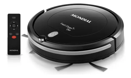 Aspirador De Pó Robô Fast Clean Rb-03 Mondial 127/220V Cor Preto