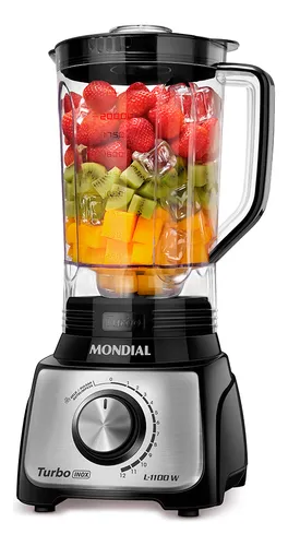 Liquidificador Turbo Mondial 1100W L-1100 BI