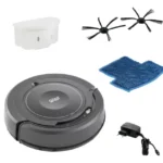 Robô Aspirador de Pó WAP ROBOT W100C - 3 em 1 Varre Aspira e Passa Pano, Sensor Antiqueda e de Impacto, 127/220V - Miniatura 2