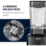 Liquidificador 1400w Full 3,2L cor preto Oster - Miniatura 3