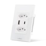 Interruptor Inteligente WiFi, Tomada Inteligente WiFi, Controle Remoto de Eletrodomésticos Por Telefones Celulares Coibeu - Miniatura 2