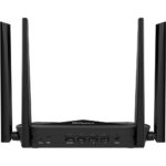 Roteador Wifi 6 Dual Band Mesh Gigabit 4 Antenas Intelbras W6-1500 Cor Preto - Miniatura 2