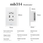 Interruptor Inteligente WiFi, Tomada Inteligente WiFi, Controle Remoto de Eletrodomésticos Por Telefones Celulares Coibeu - Miniatura 3