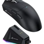 Mouse Gamer X11 Attack Shark Tri Mode 22000dpi Paw3311 Dock Cor Preto - Miniatura 2