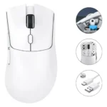 Mouse Branco Sem Fio Gamer Attack Shark R1 Paw3311 - Miniatura 2