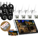 Nvr 8 Câmeras A8 Wifi Sem Fio 300m Hd Segurança C/ Sd 128gb - Miniatura 2