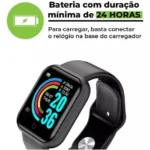 Relógio Smartwatch D20 Digital Inteligente - Miniatura 2