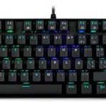 Teclado gamer Redragon Kumara QWERTY Outemu Black português Brasil cor preto com luz RGB - Miniatura 2