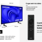 Smart TV Samsung UN50DU7700GXZD 50" 4K Crystal - Miniatura 7