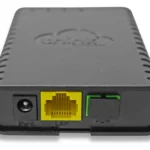 Onu 1 porta Think 1P Dual Gpon Epon PPOE TK-ONU-1P-D cor preta - Miniatura 1