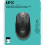 Mouse sem fio Logitech M190 com Pilha Inclusa - Miniatura 2