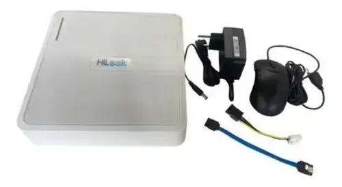 Gravador de Vídeo DVR 8 Canais Hikvision DVR-108G-K1 Gravação 5MP H.265 Pro+ Multi-HD 1080p Monitoramento Remoto - Miniatura 8