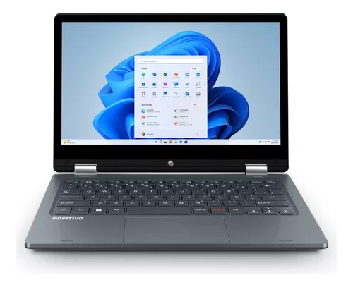 Notebook Positivo Duo 2 em 1 Intel Celeron C4128B-3 4GB 128GB 11,6" IPS HD Windows 11