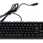 Teclado gamer Redragon Kumara QWERTY Outemu Black português Brasil cor preto com luz RGB - Miniatura 4