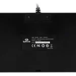 Teclado gamer Redragon Kumara QWERTY Outemu Black português Brasil cor preto com luz RGB - Miniatura 3