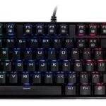 Teclado gamer Redragon Kumara QWERTY Outemu Black português Brasil cor preto com luz RGB - Miniatura 6
