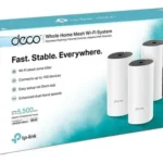 Kit de Roteadores Sistema Wi-fi Mesh Ac1200 Deco M4 (3-pack) Cor Branco/Preto Tp-link - Miniatura 6