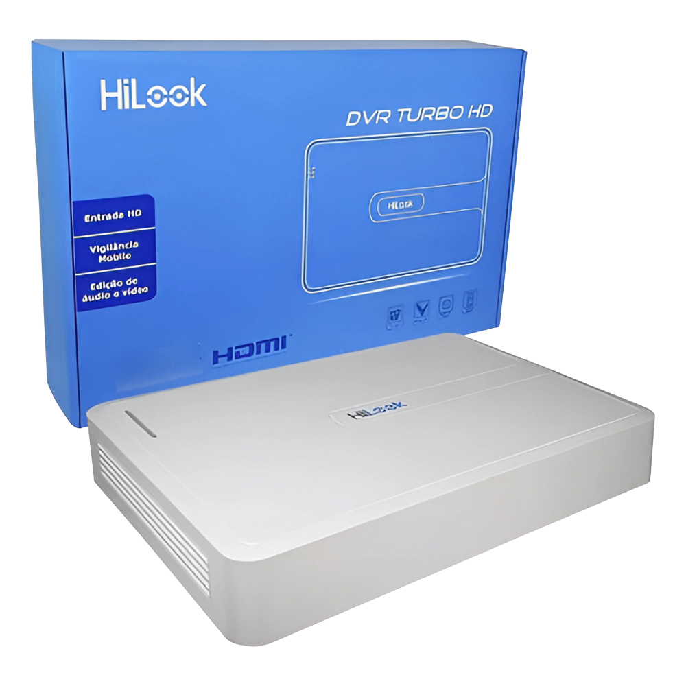 Dvr-108g-m1 Hilook 8 Canais 1080p Turbo H.265+