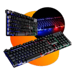 Teclado gamer Bahrein Qwerty português Brasil - Miniatura 1