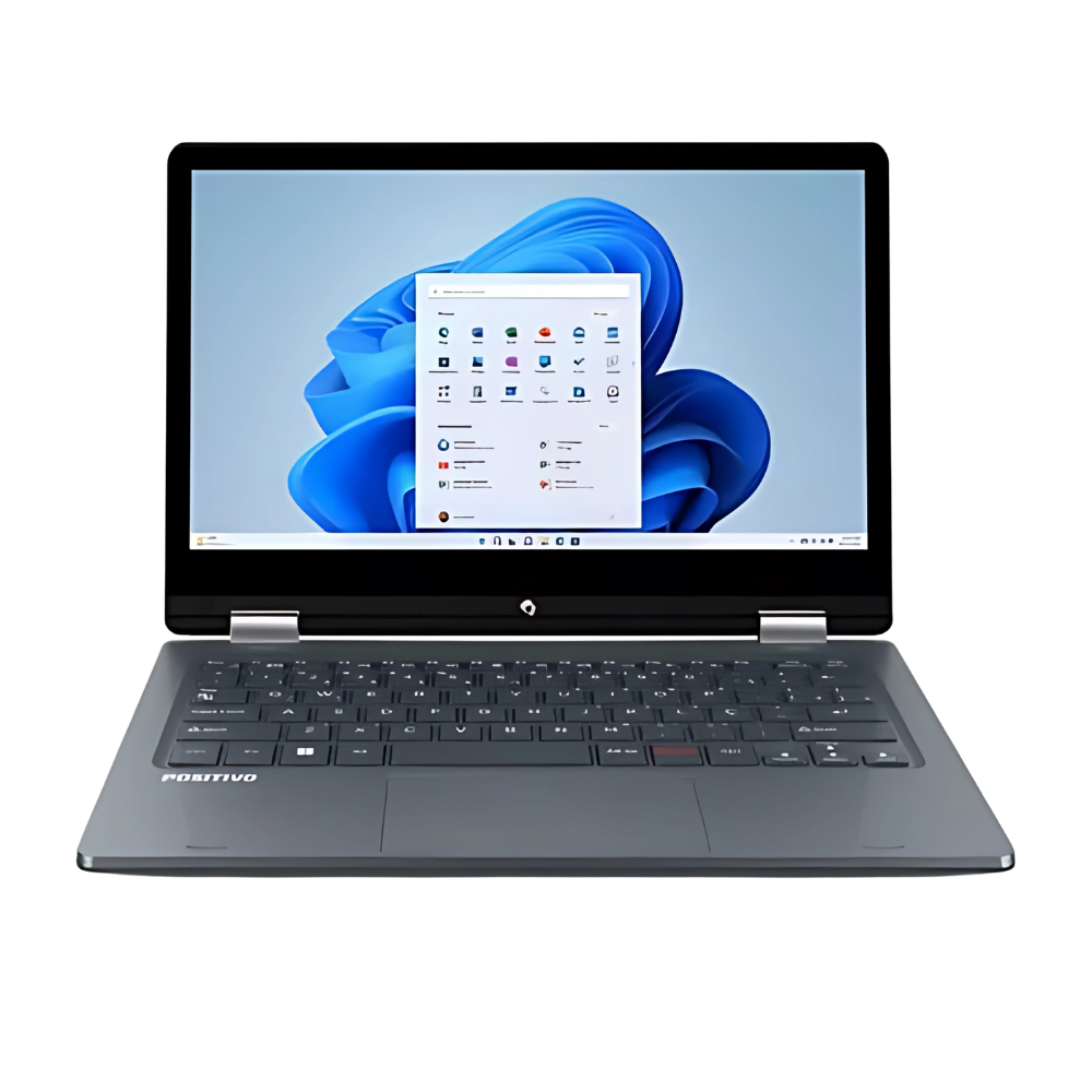 Notebook Positivo Duo 2 em 1 Intel Celeron C4128B-3 4GB 128GB 11,6" IPS HD Windows 11