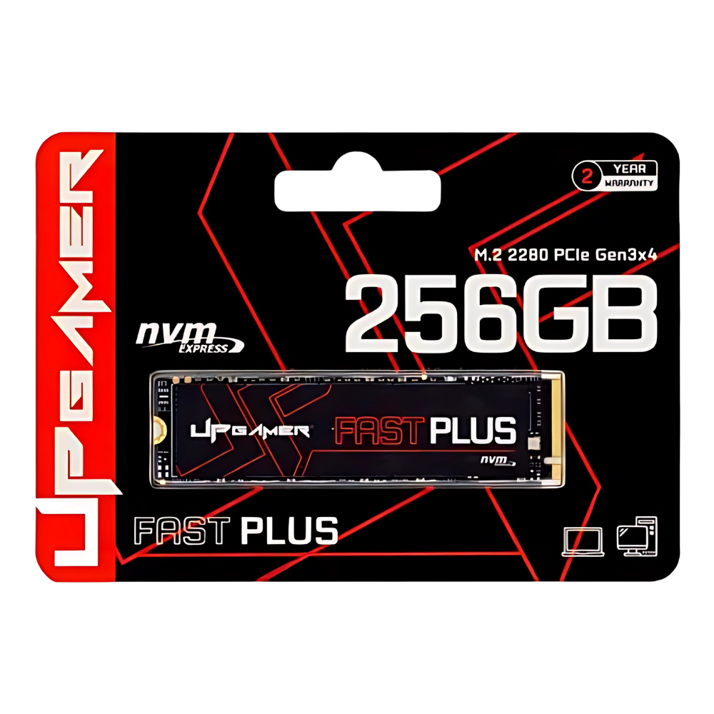 interno UP Gamer SSD UP3000 256GB preto