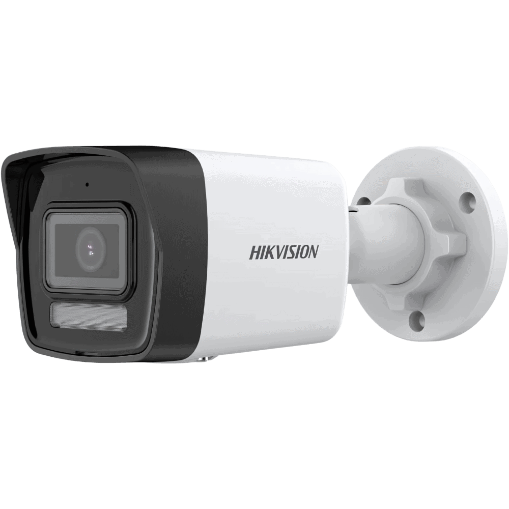 Câmera de Vídeo Seguraça Hikvision Bullet IP 1080P Smart Hydrid Light DS-2CD1023G2-LIU lente 2,8mm Branca - Miniatura 1