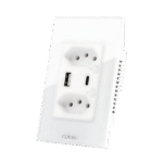 Interruptor Inteligente WiFi, Tomada Inteligente WiFi, Controle Remoto de Eletrodomésticos Por Telefones Celulares Coibeu - Miniatura 1