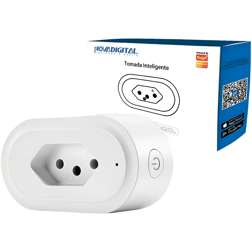 Tomada Inteligente Wifi TW-BR Nova Digital